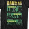 Father's Day Legend of Zelda Nintendo T-Shirt
