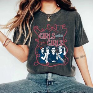 Feminist Girls Will Be Girls Shirt, Patriotic Feminist 4th Of July Tee