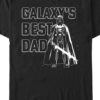 Galaxy's Best Dad Darth Vader Star Wars T-Shirt
