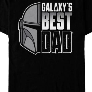 Galaxy’s Best Dad The Mandalorian Star Wars T-Shirt
