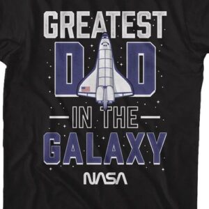 Greatest Dad In The Galaxy NASA T-Shirt