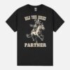 Hold Your Horses Partner Funny Racoon Cowboy Riding Retro Unisex T-Shirt
