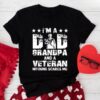 I’m A Dad Grandpa And A Veteran Nothing Scares Me T-Shirt