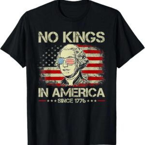 Independence Day 4th Of July 1776 No Kings Unisex T-Shirt