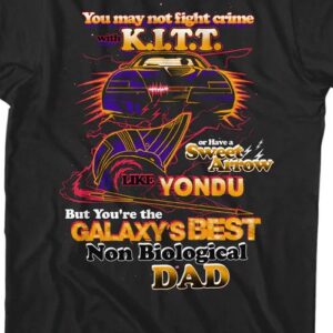 Inspired by Guardians of the Galaxy Non Biological Dad T-Shirt