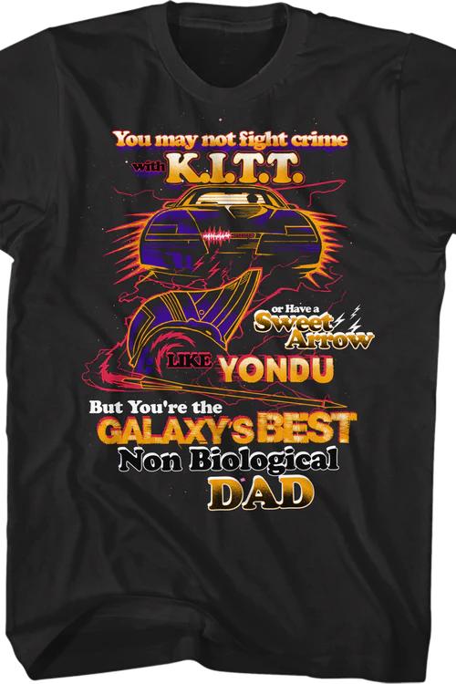 Inspired by Guardians of the Galaxy Non Biological Dad T-Shirt