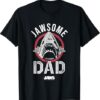 Jaws Father's Day Jawsome Dad Vintage Logo T-Shirt