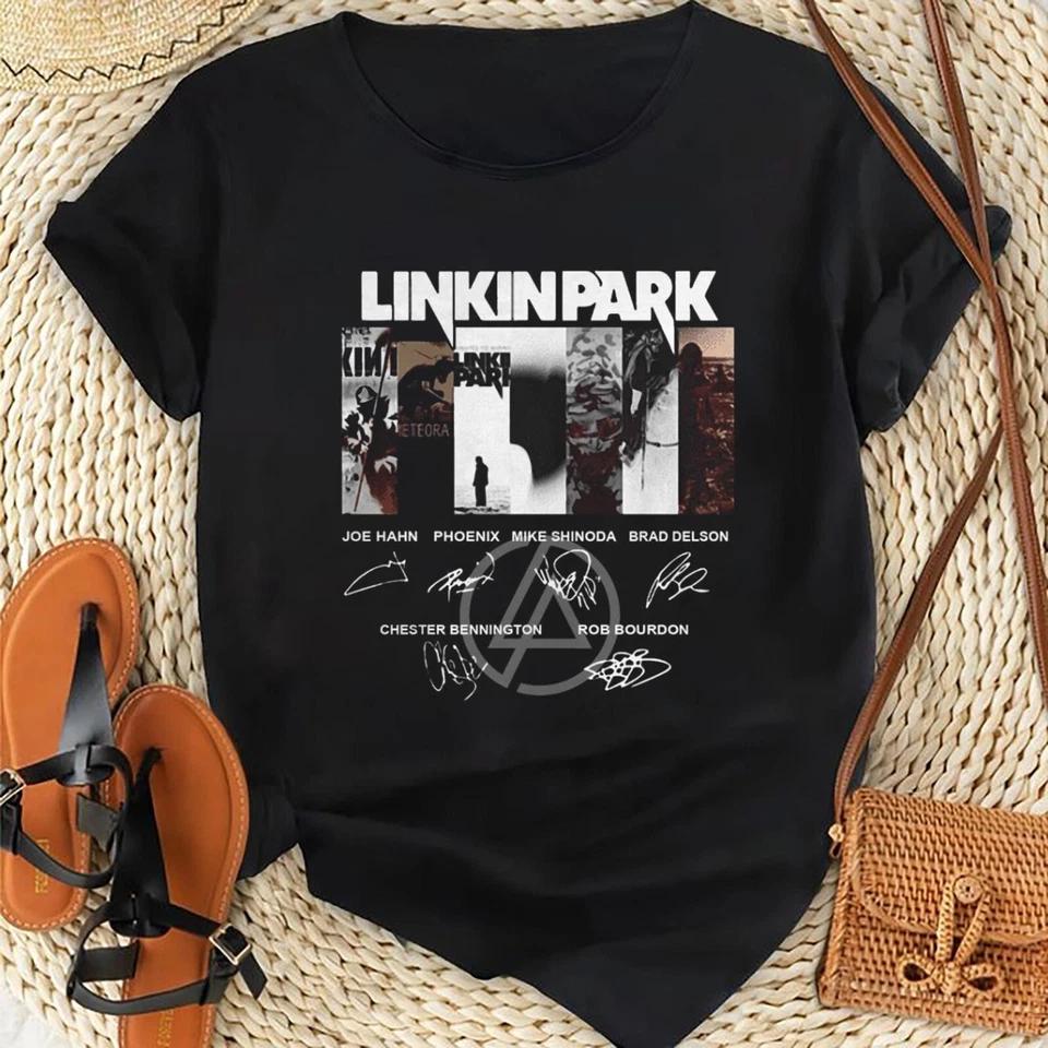 Linkin Park Rock Band Logo Linkin Park World Tour 2025 T-Shirt