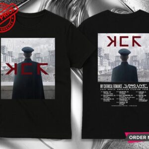 My Chemical Romance The Black Parade 2025 Tour T-Shirt