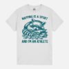 Napping Is Sport And I’M An Athlete Funny Meme Racoon Retro Unisex T-Shirt