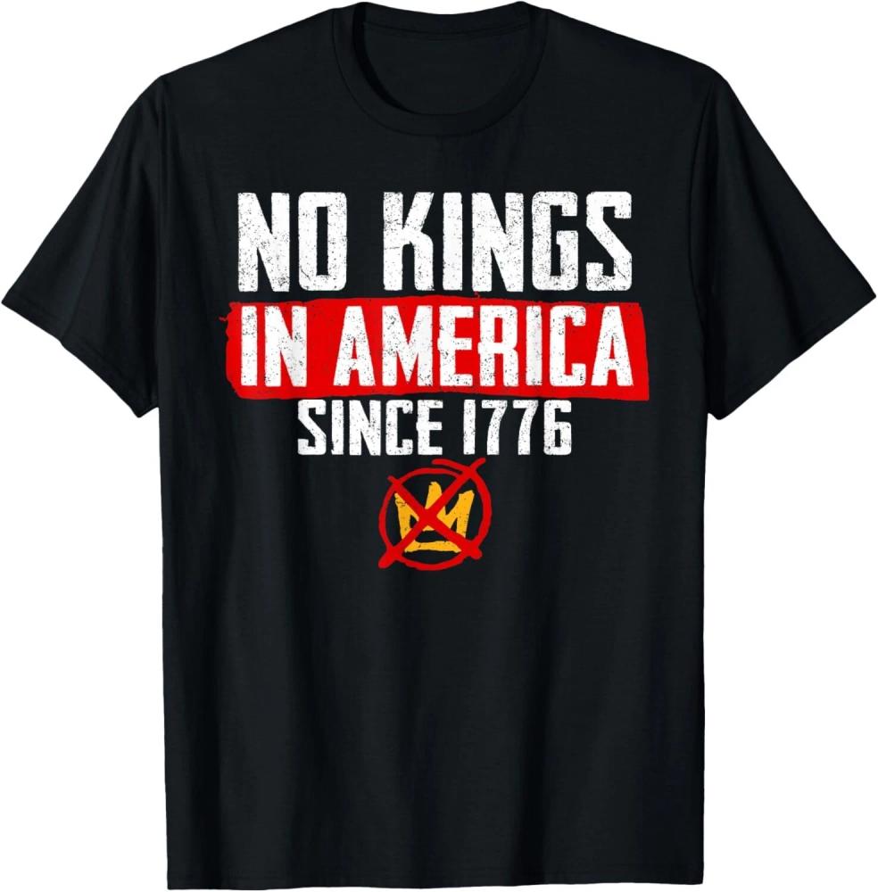 No Kings In America Resist Trump Protest Patriotic 4th July Unisex T-Shirt No Kings In America Resist Trump Protest Patriotic 4th July Unisex T-Shirt