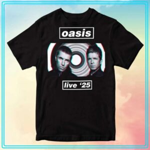 Oasis World Tour Live 2025 Unisex T-Shirt