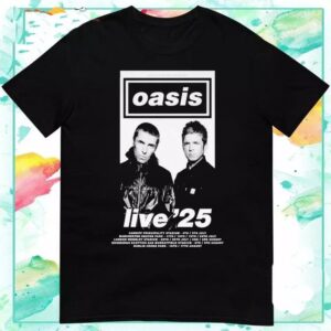 Oasis reunion tour 2025 shirt