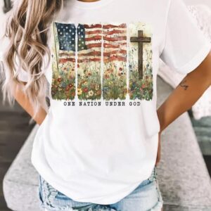 One Nation Under God shirts