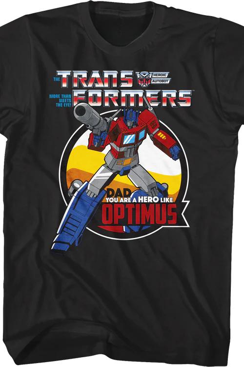 Optimus Prime Heroic Father's Day Transformers T-Shirt