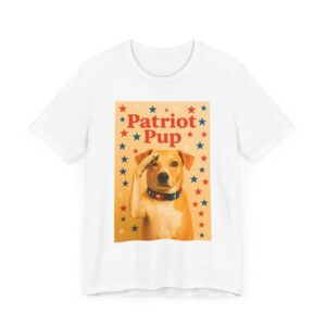 Patriotic Dog Tee, 4th of July Shirt, Fun Dog Lover Gift