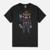 Punk Cowboy Raccoon – Wild Rebel Critter Tee Unisex T-Shirt