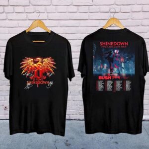 Shinedown Band Logo Dance Kid Dance Tour 2025 T-Shirt