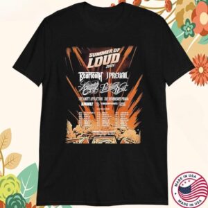 Summer Of Loud Festival 2025 North America Tour Featuring Line Up T-Shirts