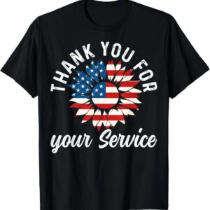 Sunflower patriotic T-shirt