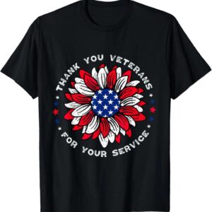 Thank You Veterans Patriotic American Flag Veterans Day 2025 Shirts