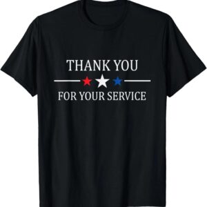 Thank you for your service T-shirt