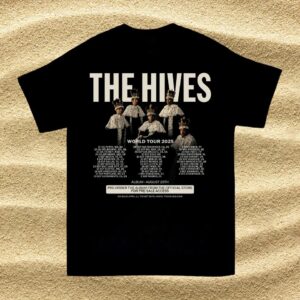 The Hives World Tour 2025 Band T-shirt