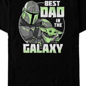 The Mandalorian Best Dad In The Galaxy Star Wars T-Shirt