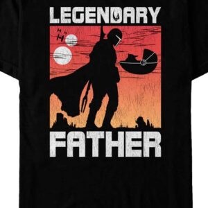 The Mandalorian Legendary Father Star Wars T-Shirt