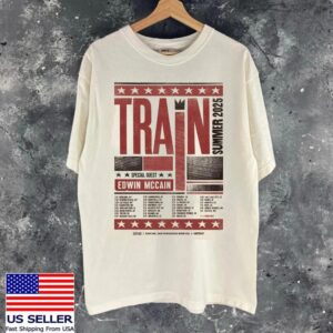 Train Band 2025 North American Tour with Edwin McCain T Shirt