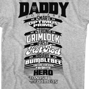 Transformers Father’s Day T-Shirt