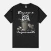 Trash Panda Retro Angry Raccoon Funny Become Ungovernable Unisex T-Shirt