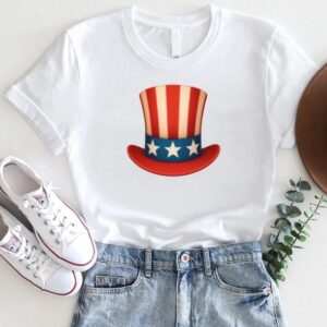 Uncle Sam Hat 4th of July T-Shirt