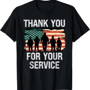 Veteran support American flag shirt