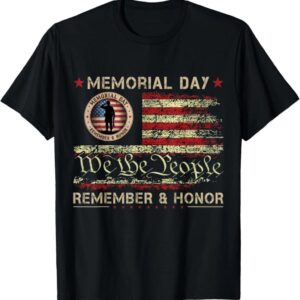 Veterans Day 2025 American Flag Women Men Vintage T-Shirt