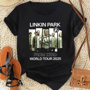Vintage Linkin Park Rock Band World Tour 2025 Shirt