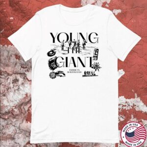 Young The Giant American Bollywood Tour T-shirt