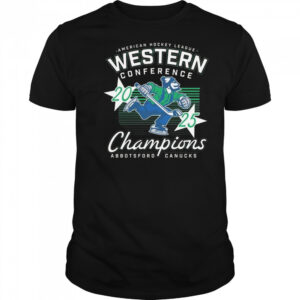 Abbotsford Canucks 2025 Western Conference Champions Shirt