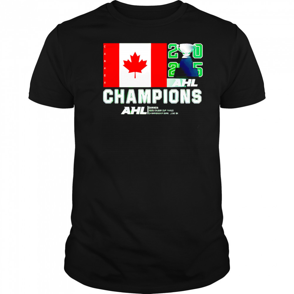 Abbotsford Canucks AHL 2025 Champions Calder Cup shirt