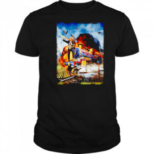 All Aboard The Trump Train Graphic Art shirt