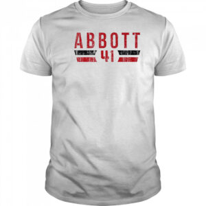 Andrew Abbott 41 Cincinnati Font vintage shirt