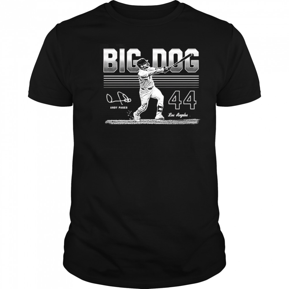 Andy Pages Big Dog shirt
