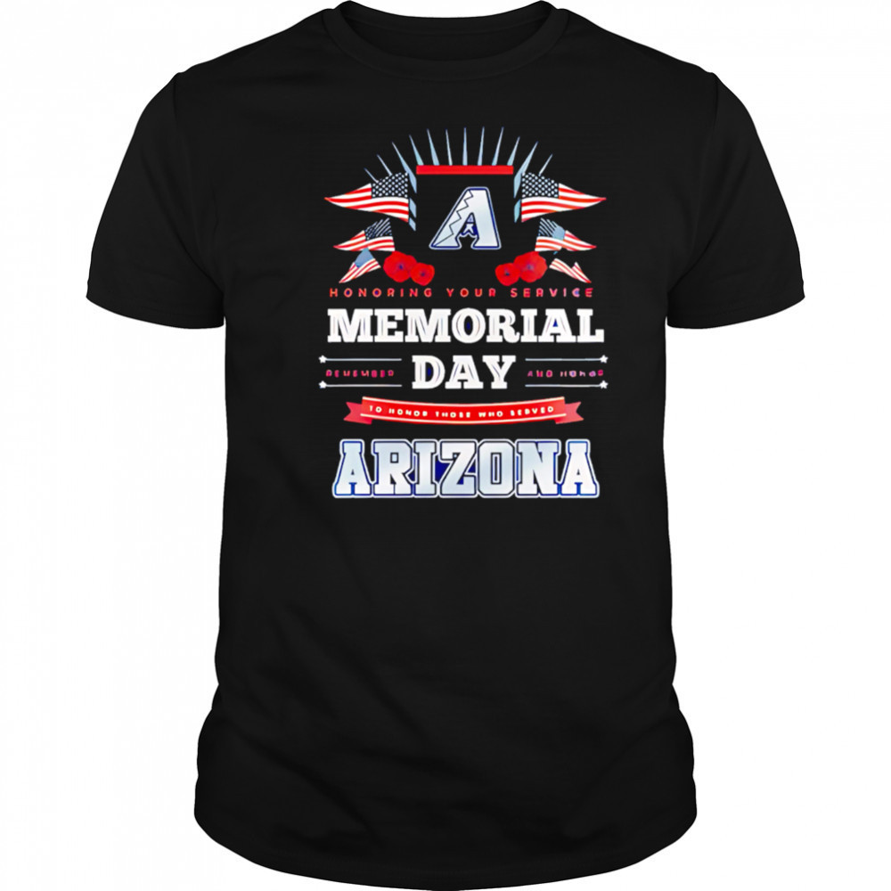 Arizona Diamondbacks MLB x Memorial Day Baseball shirt