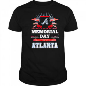 Atlanta Braves MLB x Memorial Day Baseball shirt