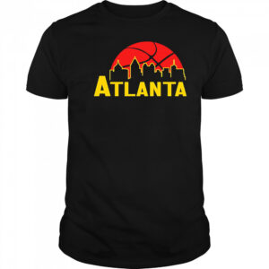 Atlanta Hawks Cityscape Skyline style 2025 shirt