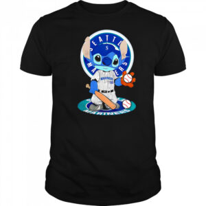 Baby Stitch Seattle Mariners Baseball Logo shirt
