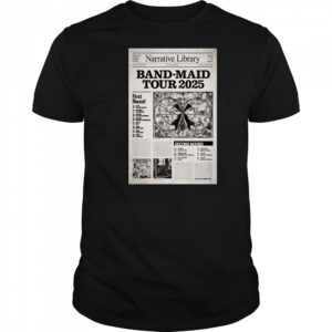 Band Maid Tour 2025 Poster T-Shirt