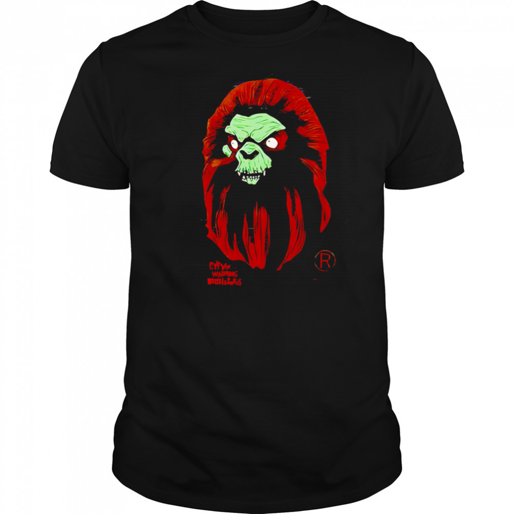Bape Horror Mad Face shirt