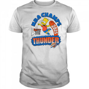 Bart x Thunder 2025 NBA Champs shirt