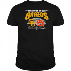 Baylor Bears vs Auburn Tigers Blackout On The Brazos 2025 shirt